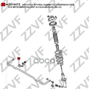 ������ ������� ������������� D19 Mitsubishi Galant DJ1A/DJ3A/DJ5A (06-12) MR589402 ZV184TZ ZV184TZ ����