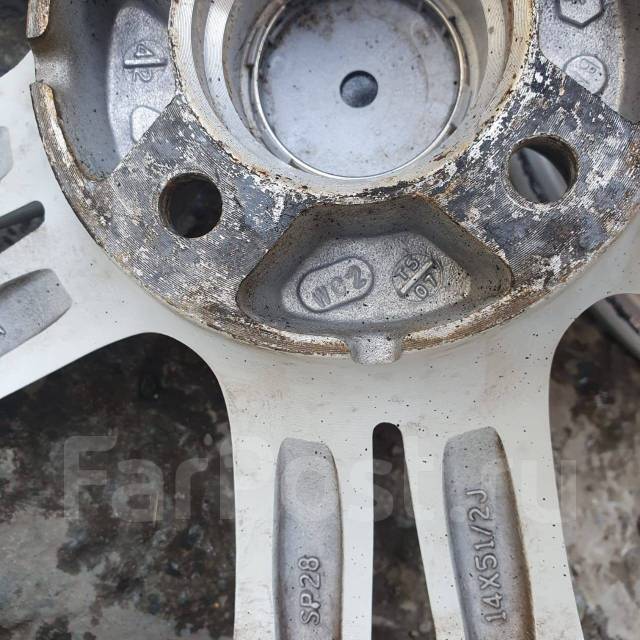 Комплект литых дисков Dunlop Dufact 14 4*100 +42, 14