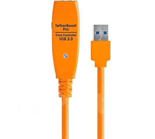 ������� ���������� Tether Tools TetherBoost Pro USB 3.0 Core Controller 0.35m Orange [TBPRO-ORG] ����