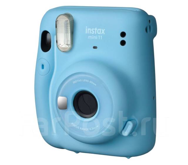 Компактная камера с мгновенной печатью Fujifilm Instax Mini 11Sky Blue ...