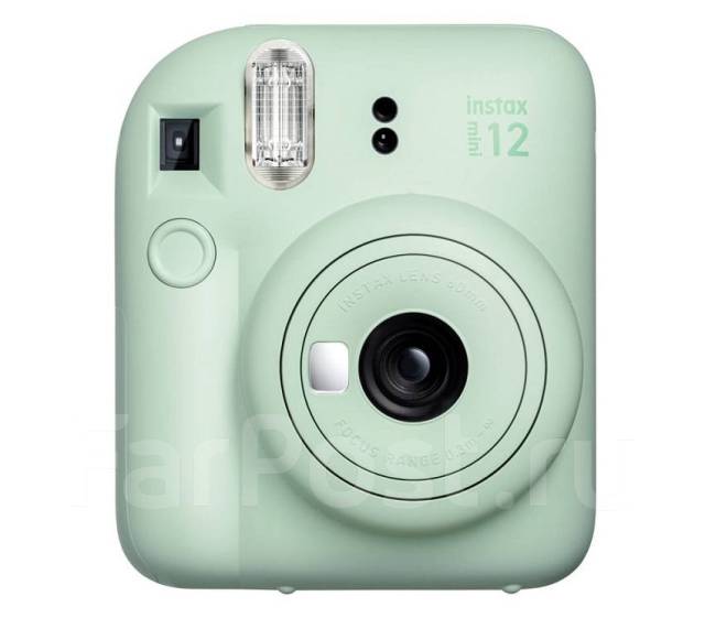 Компактная камера с мгновенной печатью Fujifilm Instax Mini 12 зелёный ...