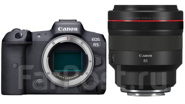 Цифровая камера Canon EOS R5 body + RF 85mm f1.2L, новый, под заказ ...