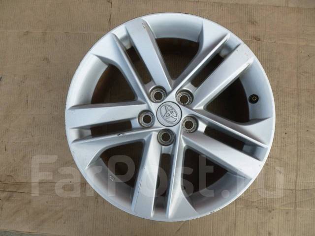 Диск литой 16, Toyota, 16", 1 шт, 5x100, 1 шт, б/у, в наличии. Цена: 2 ...