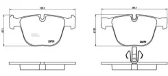 ������� ��������� RR BMW X5 70 Brembo P06053, ������ ������ P06053 ����