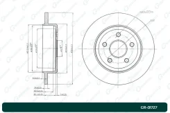 ���� ��������� G-Brake GR01727 GR01727 ����