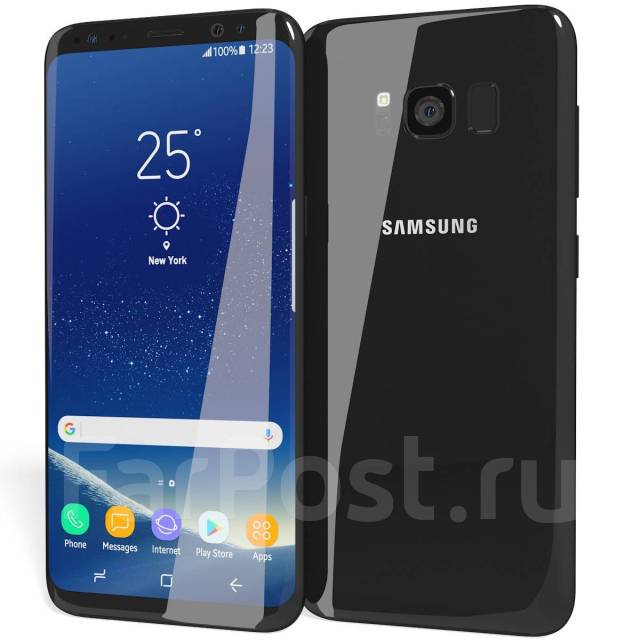 Samsung galaxy S8 64 gb, 64 гб, 5.80", моноблок, черный, 3G, 4G LTE, 5G ...