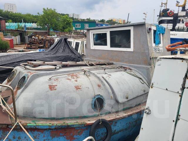 Продам Мотобот СП-24, стационарный, дизель, 1990 год, 35,00 л.с. б/у, в ...