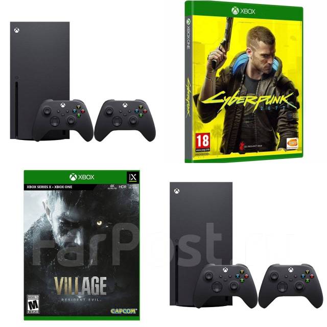 XBOX Series X 2 джойстика, 22 игры. На гарантии, новый, под заказ. Цена ...