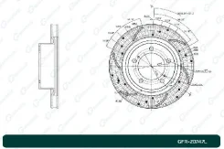 ���� ��������� ��������������� ������������� G-brake GFR-20747L ����� GFR20747L ����