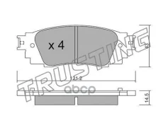 ������. ������. ������� Toyota C-HR 2015-, Lexus RX IV 200t 2015- R Trusting ���. 10890 �-� 10890 ����