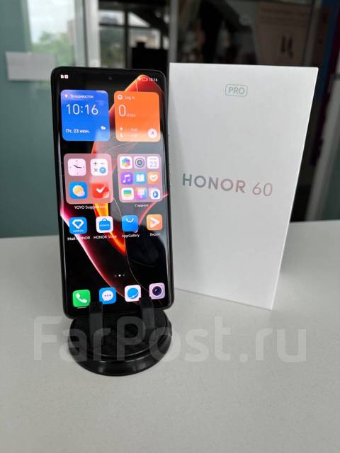Honor 60 Pro 12-256Gb, 6.78", моноблок, черный, 3G, 4G LTE, 5G, Dual ...