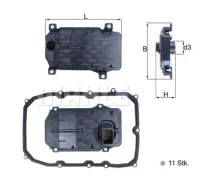 ������ ���� � ���������� �������� (Touareg 2010-) Mahle HX187KIT ������ 0C8325435/95832543500 HX187KIT ����