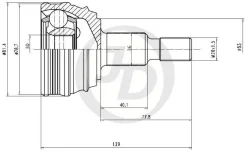 ���� �������� (Oct Tour) JD JCT0221 ������ 1J0498099A(AX, AV) JCT0221 ����