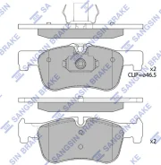 ������� ���� ����� BMW (F20) Sangsin SP4043 ������ 34116858910 SP4043 ����