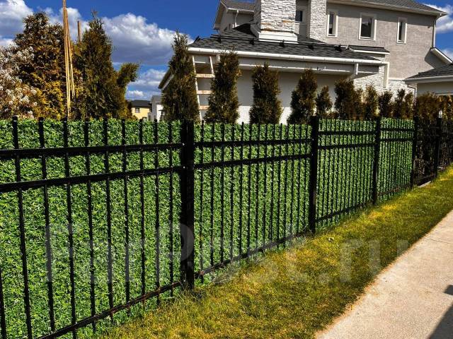 Новинка! Забор «Jidar Fence» из искусственной травы и проволоки, новый ...