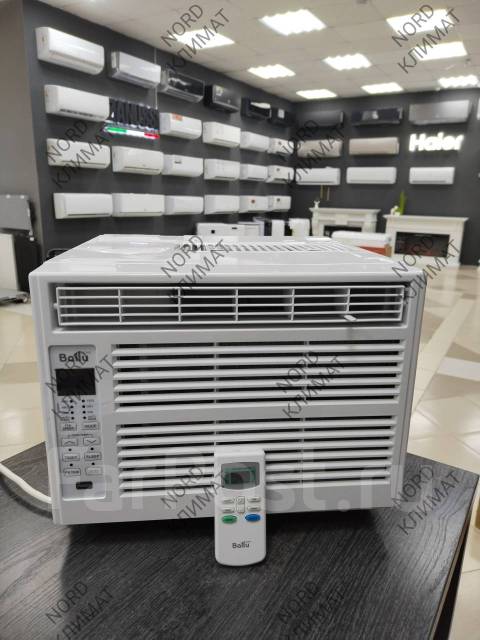 Кондиционер оконный Ballu BWC-05 AC, On-Off, моноблок, 15 м², новый, в ...