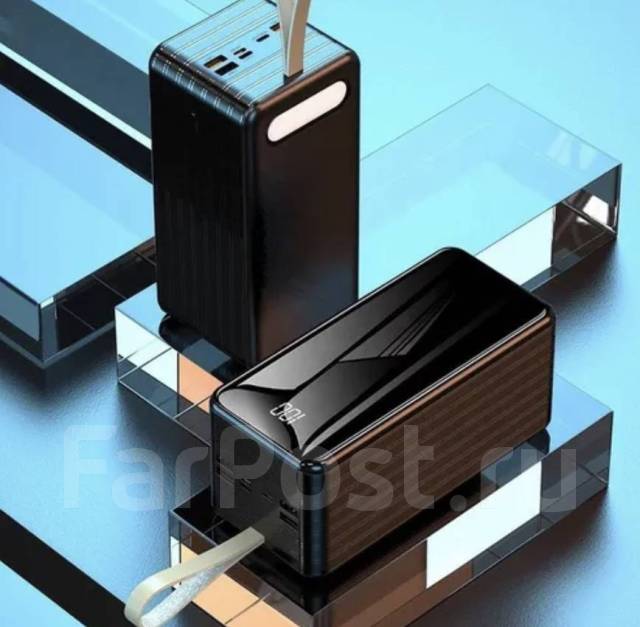 Внешний аккумулятор PowerBank большой емкости 100000 mAh, новый, в ...