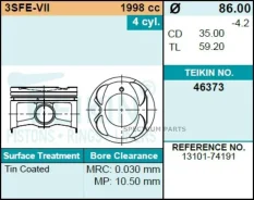 ������� ��������� Teikin 46373 STD (4��/����) 46373STD 46373STD ����