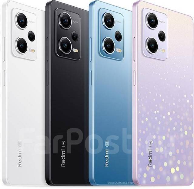 Xiaomi Redmi note 12 pro +, 256 гб, 6.67", моноблок, фиолетовый, 3G, 4G ...
