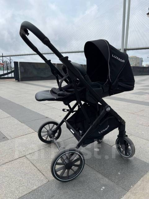 Прогулочная коляска luxmom с реверсивным блоком, б/у, в наличии. Цена ...