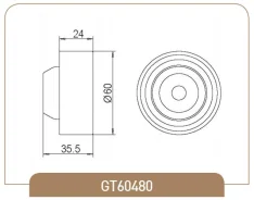 �������� ����� ��� / GMB ��� MMC Galant 2003-2004 2.4L Grandis 2004-004-; D=60mm; GT60480; 0381633 0488CU5W 0N2255 GMB GT60480 GT60480 ����