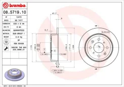 08.5719.10_���� ���� 08571910 Brembo 08571910 ����