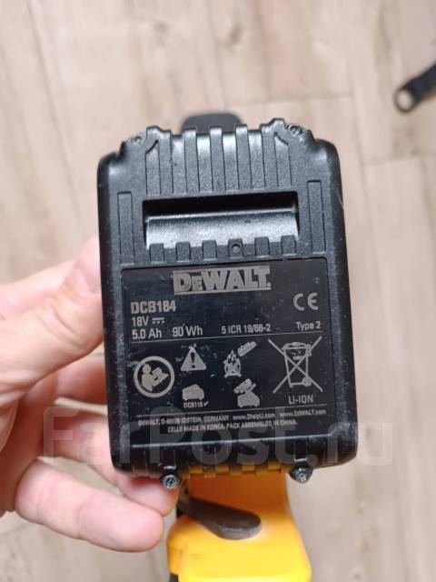 Аккумуляторный монтажный пистолет по бетону DeWalt DCN890N, б/у, в ...