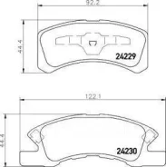 ������� 41060-6A00A / AF-6100, �PF-6428, �AN-607K, �HP9281/ 4605A272/ MR475902, MZ690139, MZ690180, 04465B2150, 0449197211000 PF3453 ����