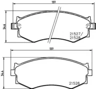 ������� 58101-29A30, PF-2176, HP0003, AF-1105, AF-1092, A-278WK, A- 262WK, GP-01092, 41060-0E590, 41060-15U90, 41060-32R90, 41060-32R91, 41060-32R93...