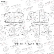 ������� 04465-52230, PF-1540, AF-2257, A-713, D2257M, 04465-52220, 04465-52210 0446552230, 0446552220, 0446552210 AV280 ����