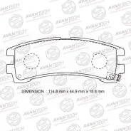 ������� 44060-08G11 /GP-01102, AF-1102M, A-266WK/ 44060-32G85 / AY060-NS002 / D406M-S1490 AV939 ����