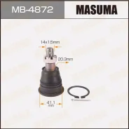 ������� ����� 40160-41U00 front low Cefiro/ A32, �������� MB4872 ����