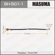 ����� ��������� 01464-SAA-000, 01464-SAA-G01, 01464-SAA-G00 /front/ Fit GD1, GD2 RH, ������ �������� BH5011 ����