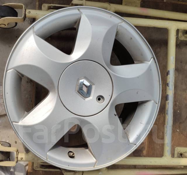Диски 4 шт на Рено Сандера степвей, Renault, 15", 4 шт, 60,1 мм. 4 шт ...