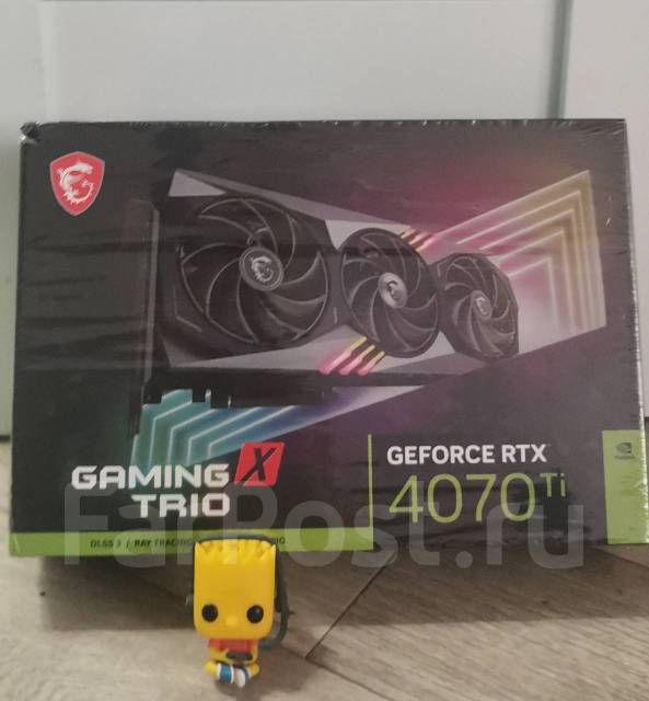 Rtx 4070 ti, новый, под заказ. Цена: 75 000₽ во Владивостоке