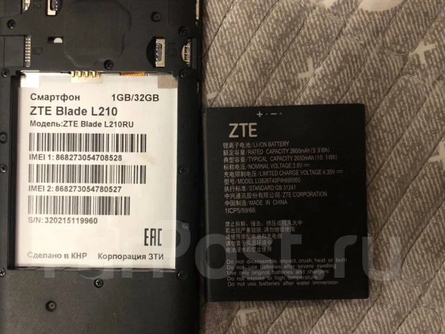 ZTE Blade L210. �/�, ������, 3G ����