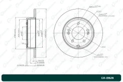 ���� ��������� G-Brake GR01828 GR01828 ����
