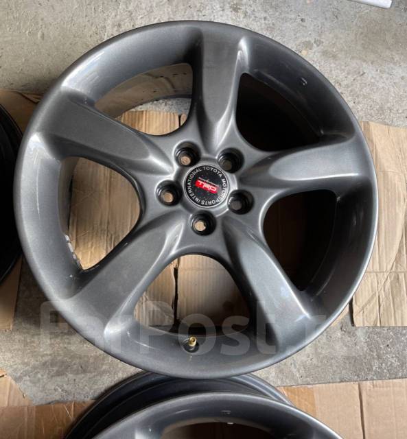4шт. Диски литые Made in Japan R17. 5*100, 17", 1 шт, 5x100, 56,1 мм. 4 ...