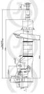 ������ �����. H. Civic FD, FA `05-11 Front L [JAS0284], �������� JAS0284 ����