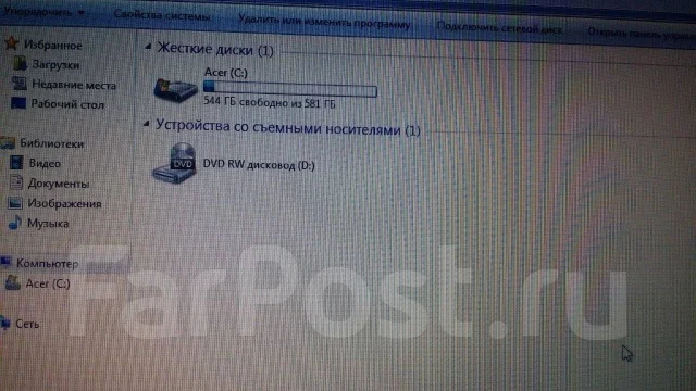 Acer Aspire 5750G. 15.6", 2,3����, ��� 6 ��, ���� 640���, WiFi: 1, Bluetooth: 1, ����������� �� 1��. ����