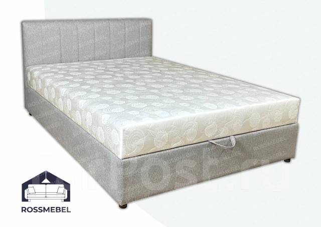 Кровать двухспальная с подъемным матрасом Виктория 160 НезависимыйБлок ...