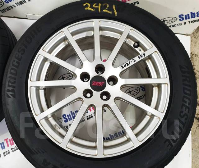 Диски Enkei STI R17 7.5 +48 5x100 Brembo OK (КАК Новые ), 17", 1 шт, 56 ...