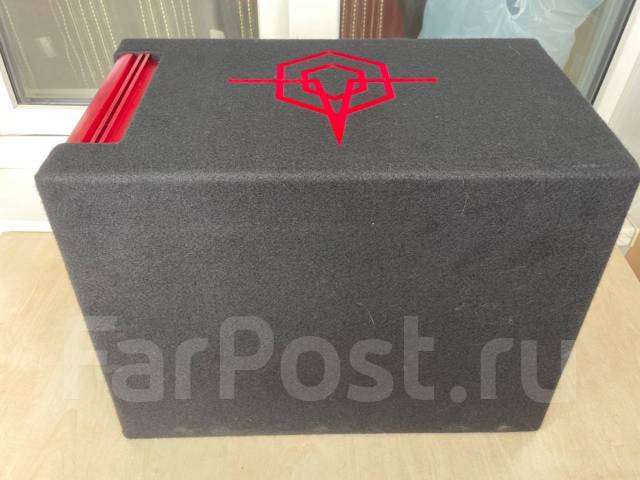 Активный сабвуфер урал АС-У12А, компонентные, 900 Вт, с корпусом, б/у ...