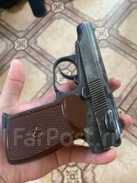 Пневматический пистолет, б/у, в наличии. Цена: 10 000₽ в Хабаровске