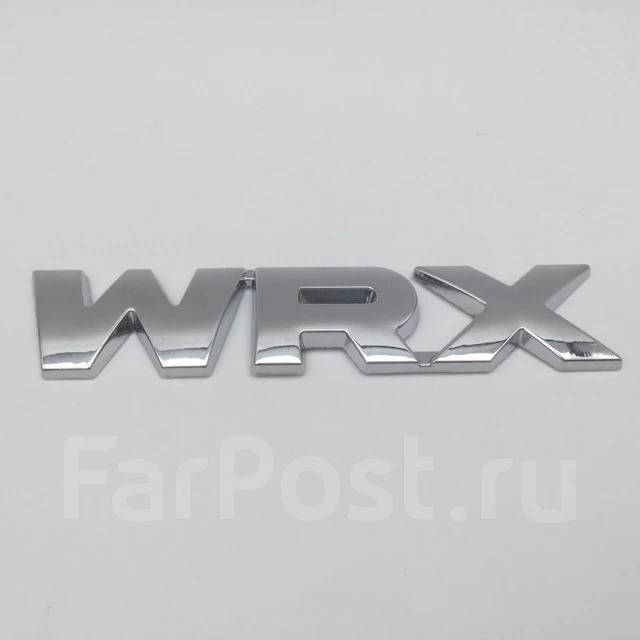 Эмблема WRX. Для Subaru купить во Владивостоке по цене: 1 249 ...
