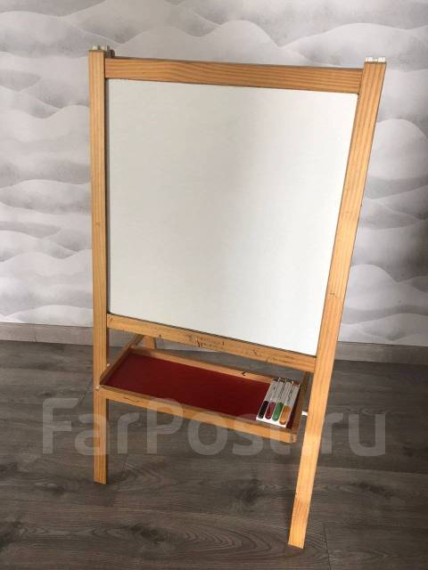 Мольберт Ikea (Икеа) c родными фломастерами Ikea, б/у, в наличии. Цена ...