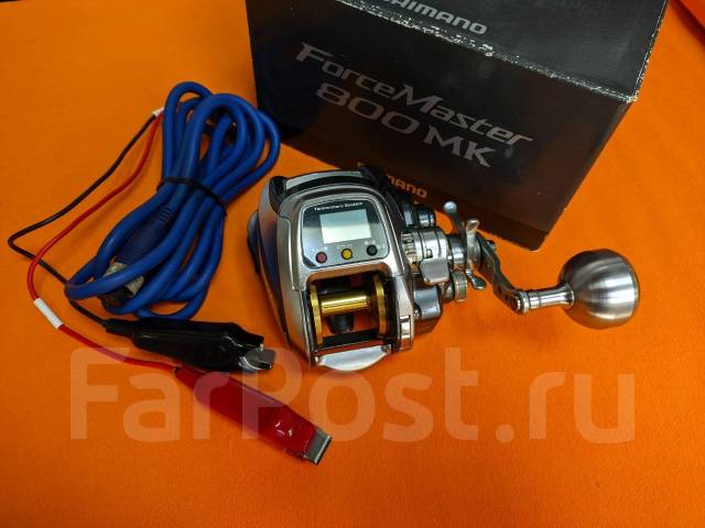 Катушка электрическая мультипликаторная Shimano Force Master 800MK, б/у ...
