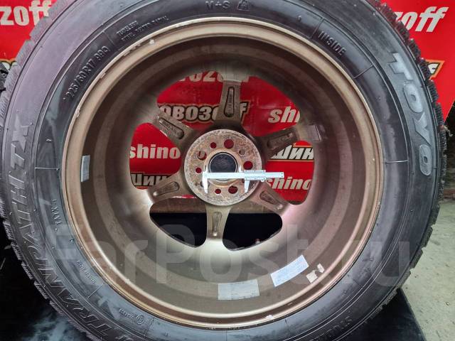 Комплект дисков 5Zigen R17 5х100 OFF+48 7,5J Made in Japan, 17", 1 шт ...