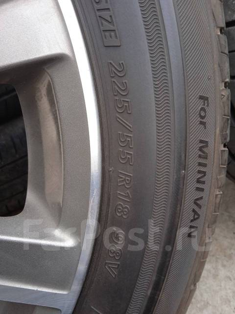 225 55 18, 18", 1 шт, 225 мм, 55 %, радиальный, 225/55 R18, Bridgestone ...