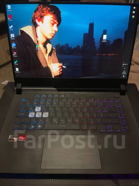 Asus ROG Strix G15. 15", 3,3����, ��� 16 ��, ���� 512���, WiFi: 1, Bluetooth: 1, ����������� �� 6��. ����